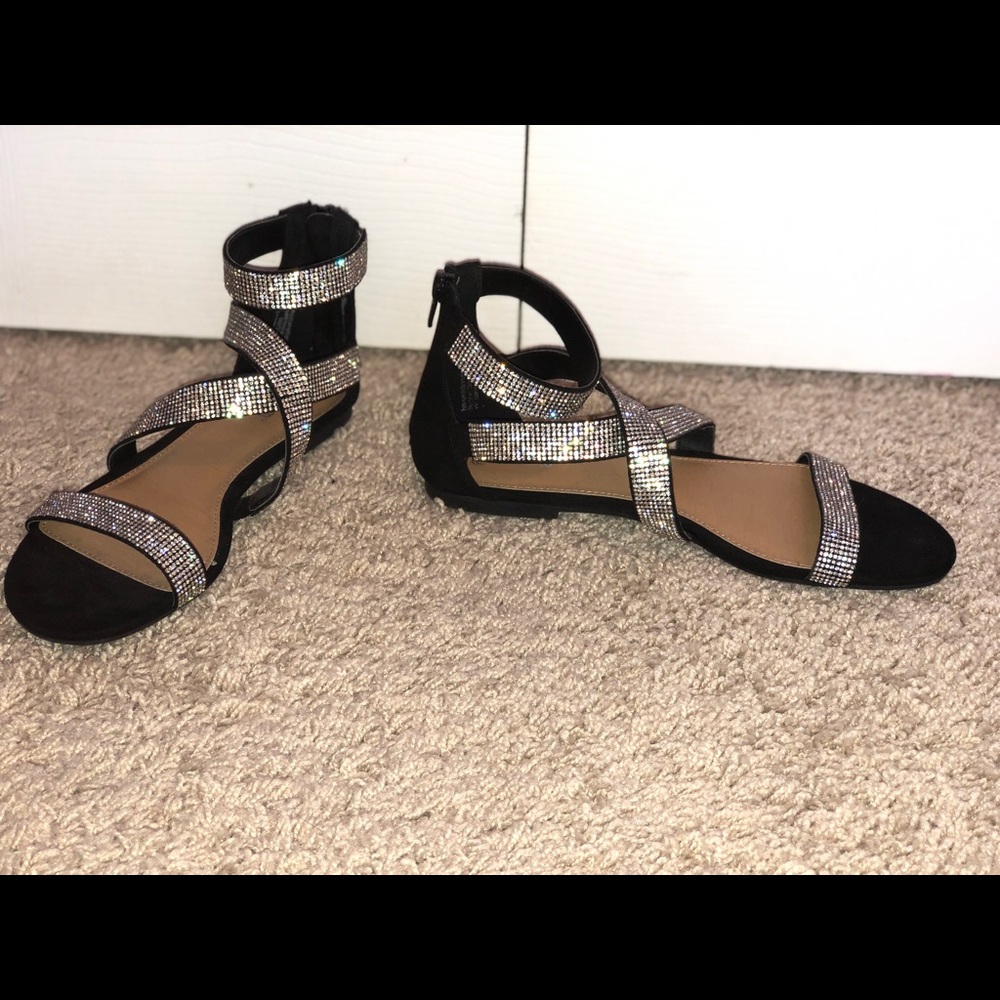 Bling bling sandals!